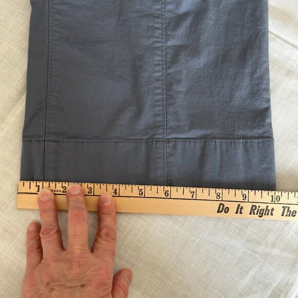 Duluth Pants Womens 6 Short Chino Trouser Pull On Wide Leg Baggy Work Stretch - Picture 14 of 14